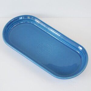 Fiesta Lapis Blue Bread Tray 12 Inch Oblong